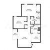 Two Bedroom One Bath 900 Square Feet